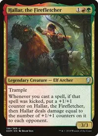 Hallar, the Firefletcher - Foil