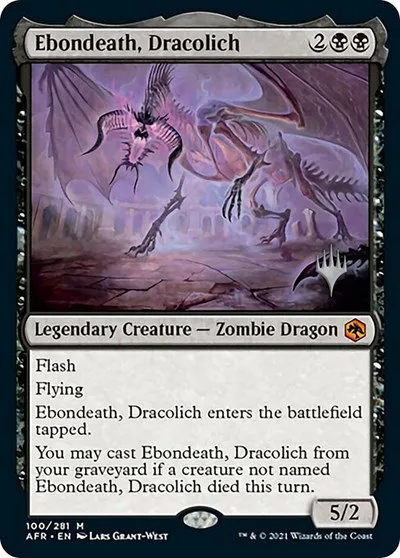 Ebondeath, Dracolich - Foil