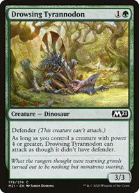 Drowsing Tyrannodon - Foil