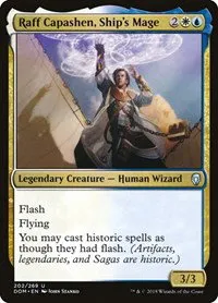 Raff Capashen, Ship's Mage - Foil