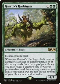 Garruk's Harbinger - Foil