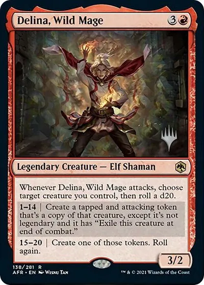 Delina, Wild Mage - Foil
