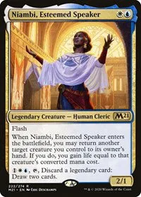 Niambi, Esteemed Speaker - Foil