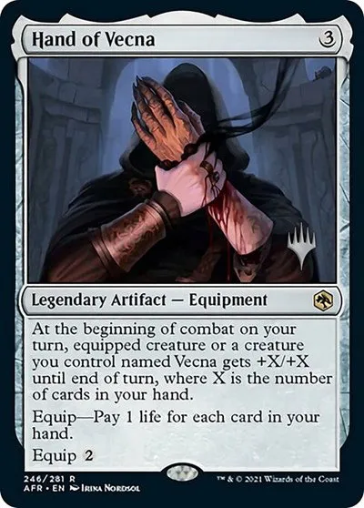 Hand of Vecna - Foil