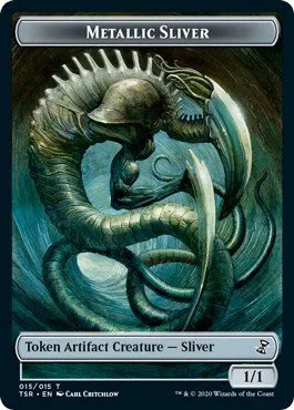 Metallic Sliver Token - Normal Metallic Sliver Token