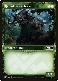Garruk's Gorehorn - Foil