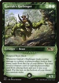 Garruk's Harbinger - Foil