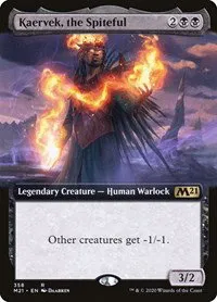 Kaervek, the Spiteful - Foil