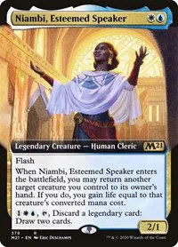 Niambi, Esteemed Speaker - Foil