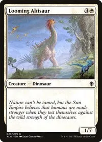 Looming Altisaur - Foil