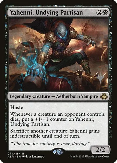 Yahenni, Undying Partisan - Foil Yahenni Undying Partisan