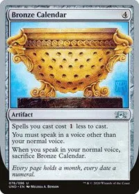Bronze Calendar