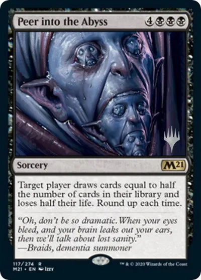 Peer into the Abyss - Foil