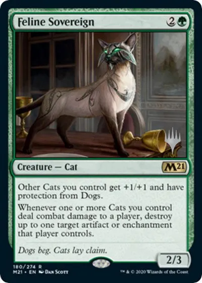 Feline Sovereign - Foil