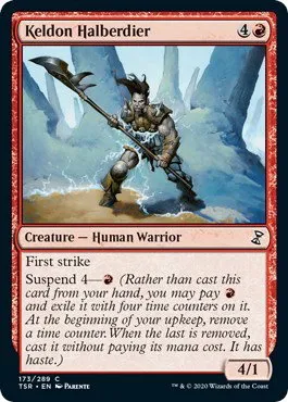 Keldon Halberdier - Foil