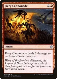 Fiery Cannonade - Foil