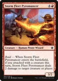 Storm Fleet Pyromancer - Foil
