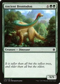Ancient Brontodon - Foil
