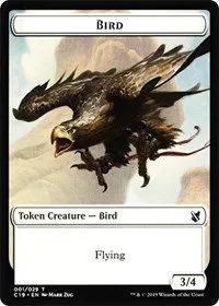 Bird (001) // Sculpture Double-Sided Token