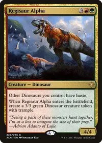 Regisaur Alpha - Foil