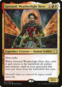 Gerrard, Weatherlight Hero