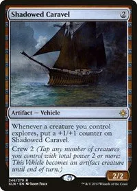 Shadowed Caravel - Foil