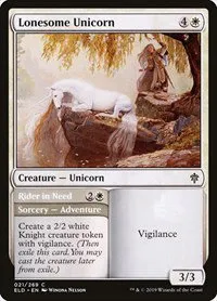 Lonesome Unicorn - Foil