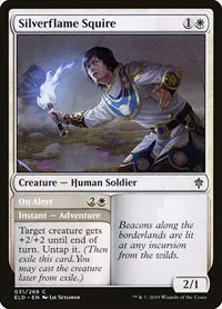 Silverflame Squire - Foil