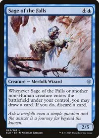 Sage of the Falls - Foil