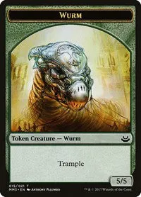 Wurm Token - Normal Wurm Token