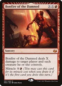 Bonfire of the Damned - Foil