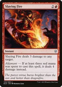 Slaying Fire - Foil