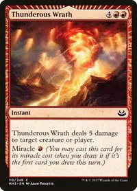Thunderous Wrath - Foil