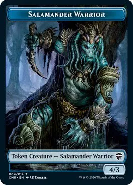 Salamander Warrior // Thrull Double-Sided Token