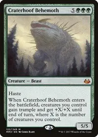 Craterhoof Behemoth - Foil