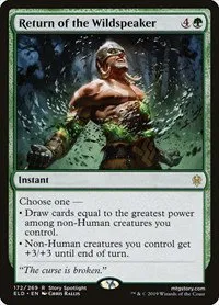 Return of the Wildspeaker - Foil