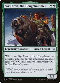 Syr Faren, the Hengehammer - Foil