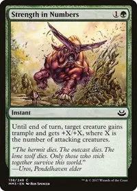 Strength in Numbers - Foil