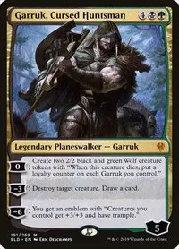 Garruk, Cursed Huntsman - Foil