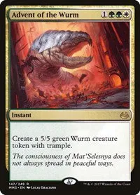 Advent of the Wurm - Foil