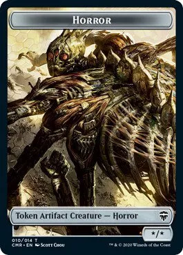Horror // Zombie Double-Sided Token