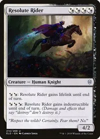 Resolute Rider - Foil