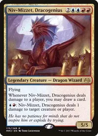 Niv-Mizzet, Dracogenius - Foil