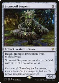 Stonecoil Serpent - Foil