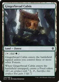 Gingerbread Cabin - Foil