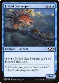 Frilled Sea Serpent - Foil