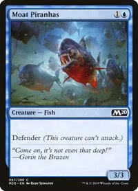Moat Piranhas - Foil