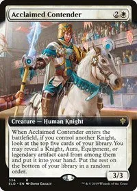 Acclaimed Contender - Foil
