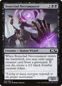 Boneclad Necromancer - Foil