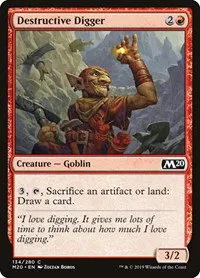 Destructive Digger - Foil